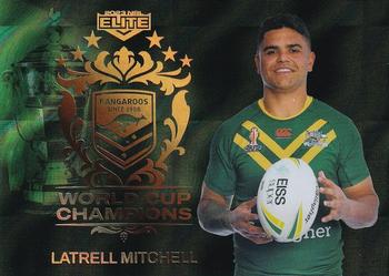 2023 NRL Traders Elite - World Cup Champions Priority #WCC12 Latrell Mitchell Front